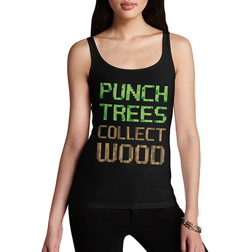 Women's Punch Trees Collect Wood Tank Top