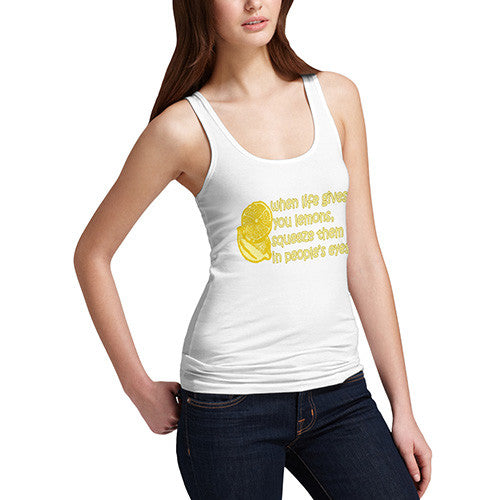 Women's When Life Gives You Lemons Tank Top