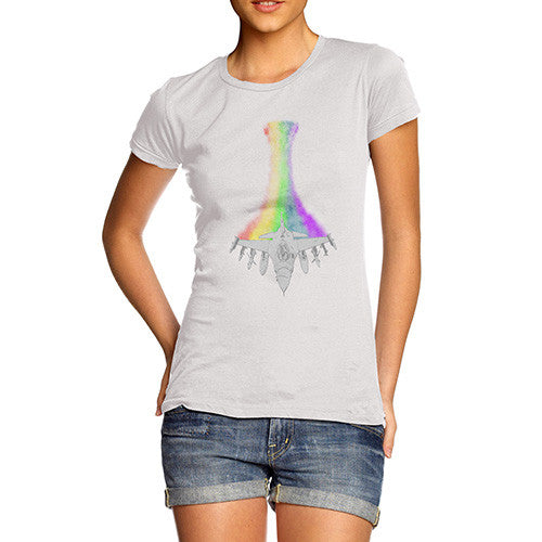 Women's Rainbow Jet T-Shirt