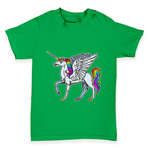 Rainbow Unicorn Baby Toddler T-Shirt