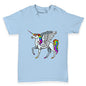 Rainbow Unicorn Baby Toddler T-Shirt