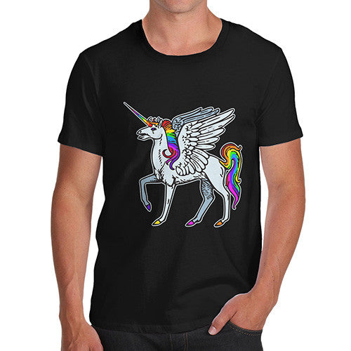 Men's Rainbow Unicorn T-Shirt