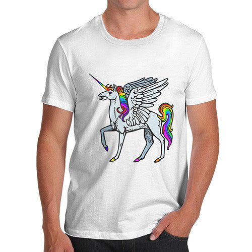 Men's Rainbow Unicorn T-Shirt