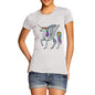 Women's Rainbow Unicorn T-Shirt