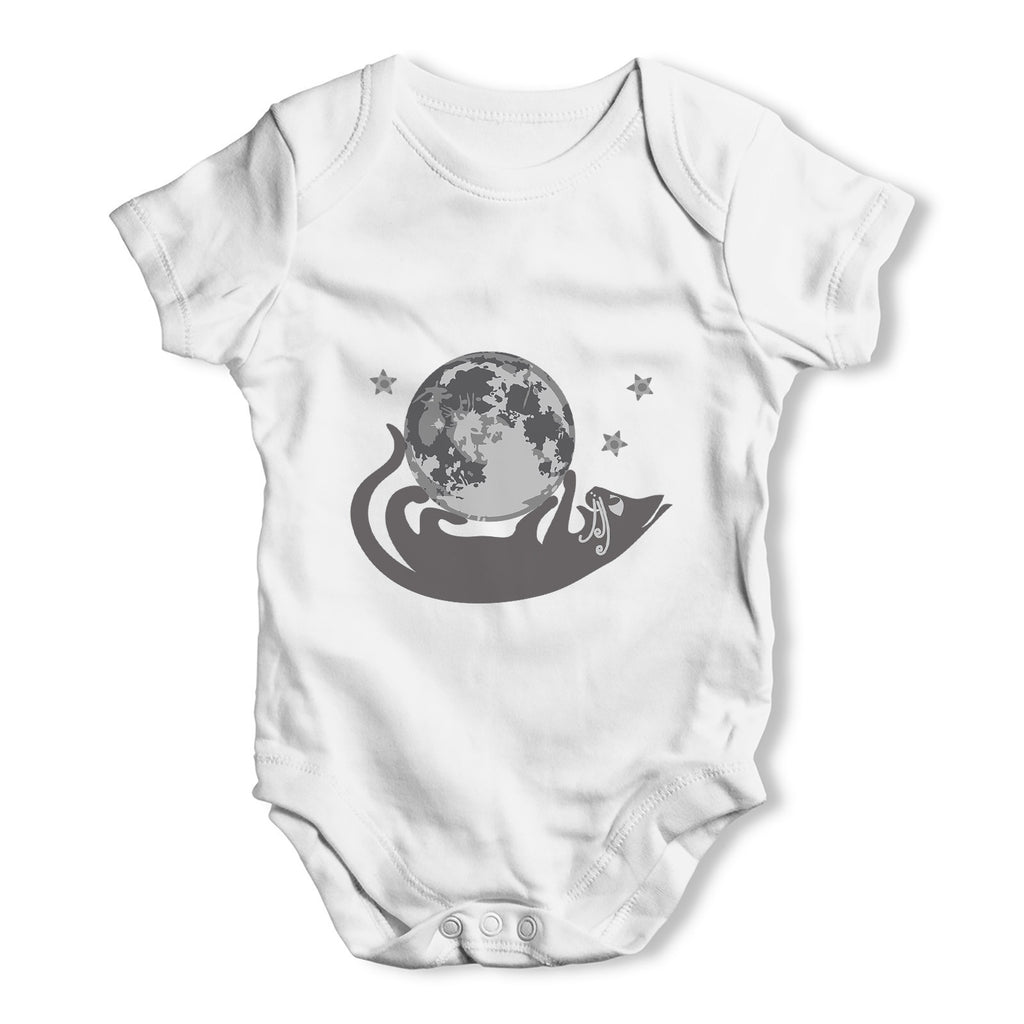 Moon Cat Baby Grow Bodysuit