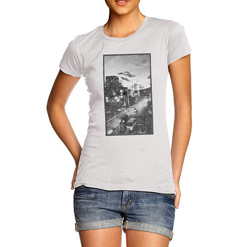 Women's City Nightscape T-Shirt