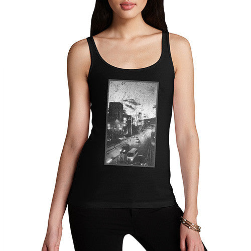 Women's City Nightscape Tank Top