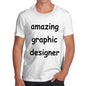 Men's Amazing Graphic Designer T-Shirt