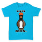 Biker Guin The Penguin Baby Toddler T-Shirt