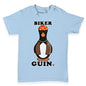 Biker Guin The Penguin Baby Toddler T-Shirt