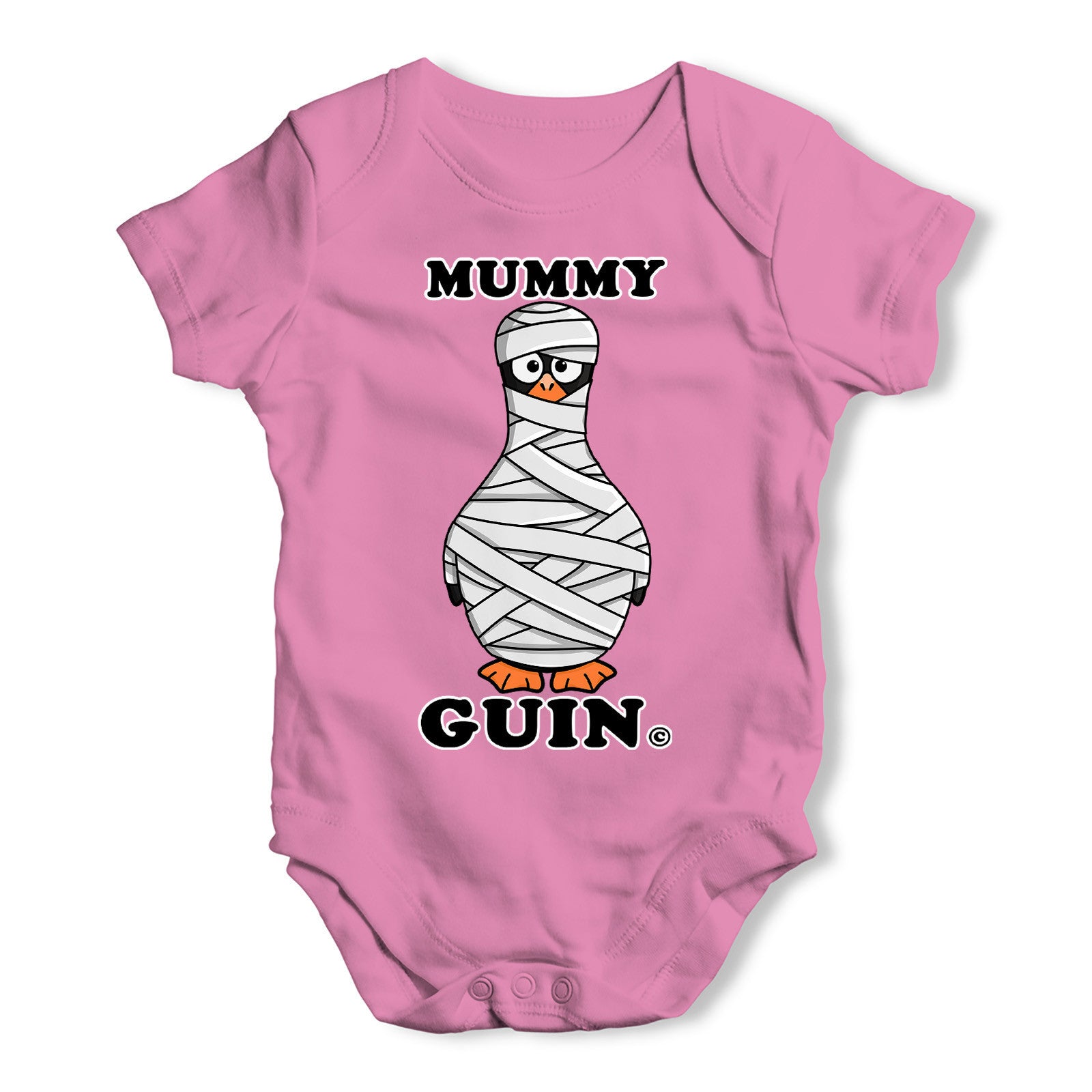 Mummy Guin The Penguin Baby Grow Bodysuit