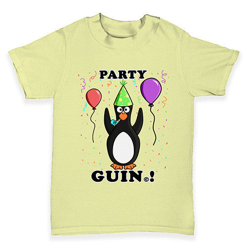 Party Guin The Penguin Baby Toddler T-Shirt