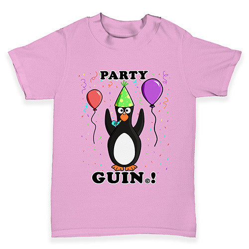 Party Guin The Penguin Baby Toddler T-Shirt