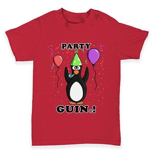 Party Guin The Penguin Baby Toddler T-Shirt