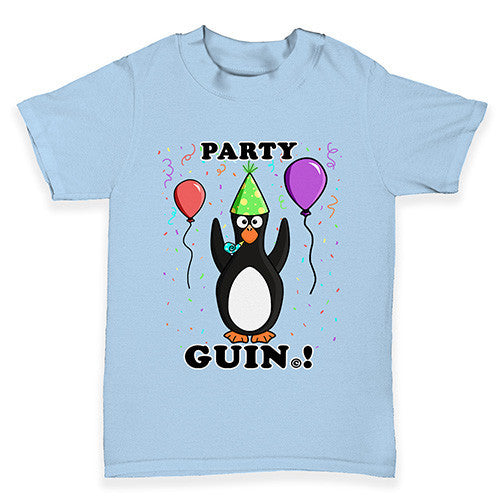 Party Guin The Penguin Baby Toddler T-Shirt