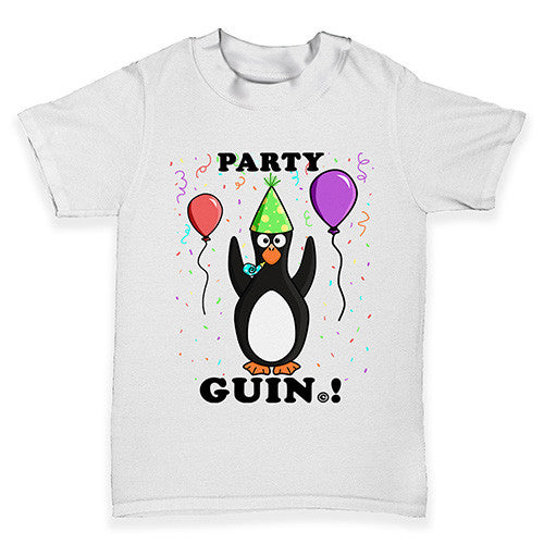 Party Guin The Penguin Baby Toddler T-Shirt