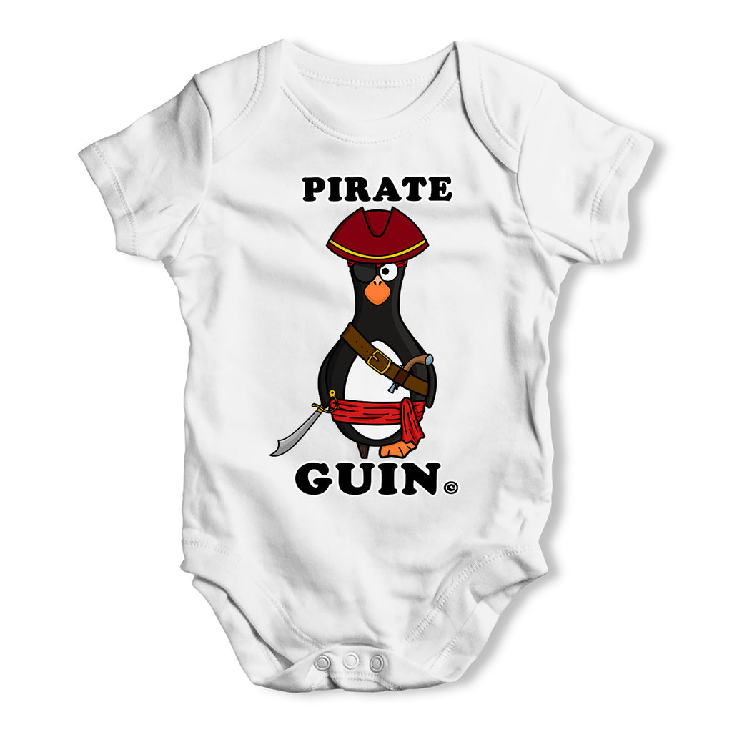 Pirate Guin The Penguin Baby Grow Bodysuit