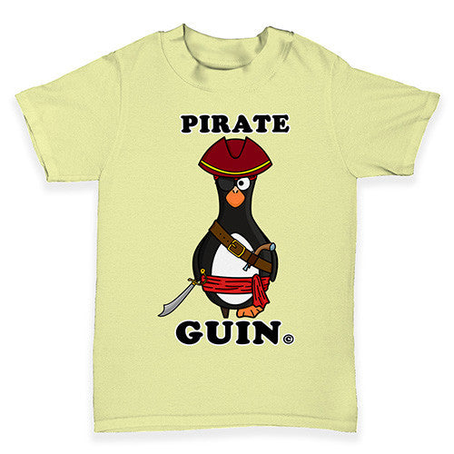 Pirate Guin The Penguin Baby Toddler T-Shirt