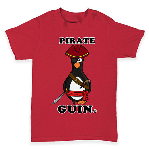 Pirate Guin The Penguin Baby Toddler T-Shirt