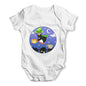 Halloween Witch Guin The Penguin Baby Grow Bodysuit