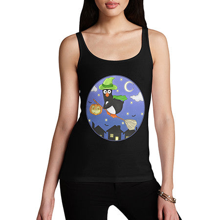 Womens Witch Guin Penguin Tank Top