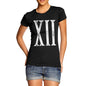 Womens XII Roman Numbers T-Shirt