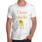 Mens I Love Chicks T-Shirt