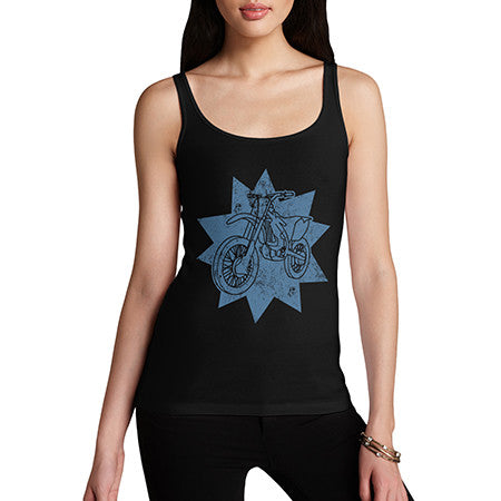 Womens Motocross Dirt Bike Tank Top