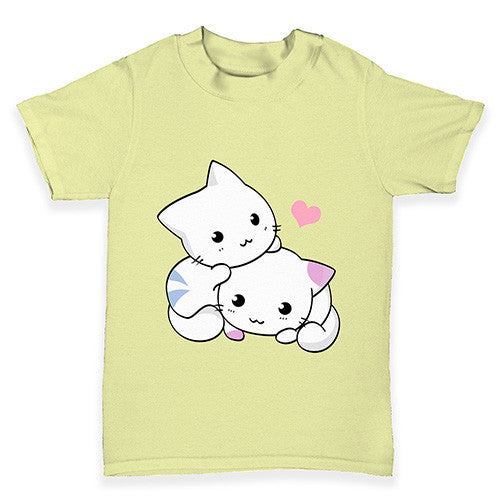 Loveable Cute Cats Baby Toddler T-Shirt