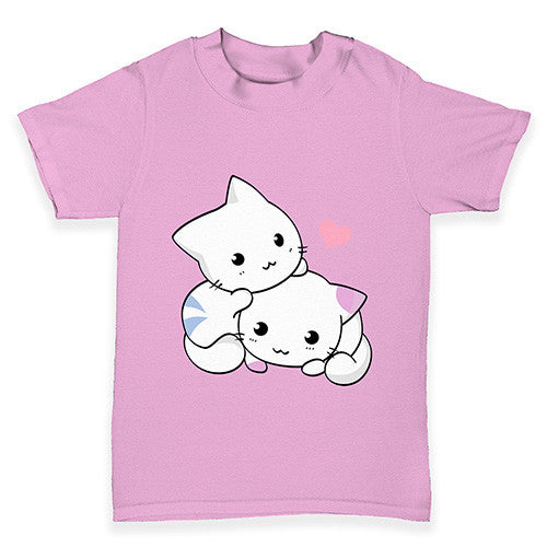 Loveable Cute Cats Baby Toddler T-Shirt