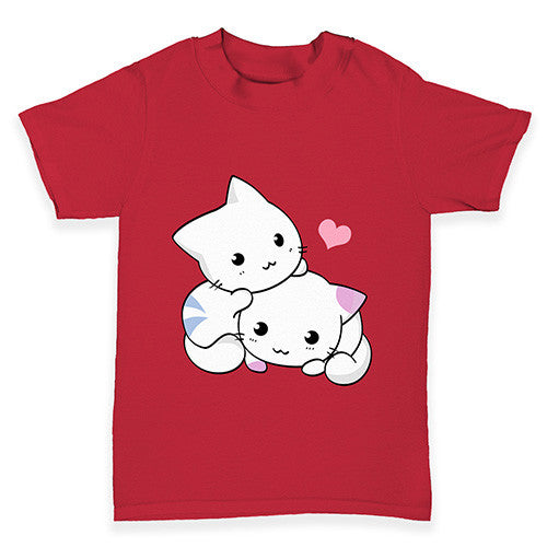 Loveable Cute Cats Baby Toddler T-Shirt