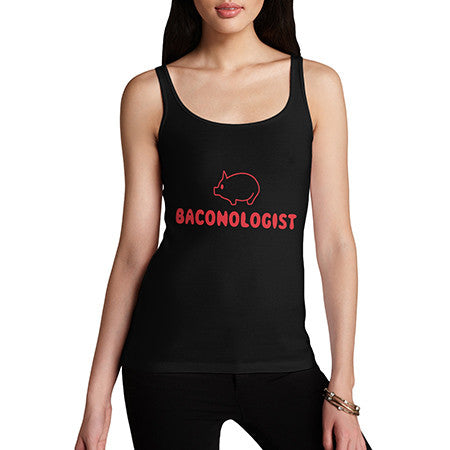 Womens Bacon Expert Tank Top