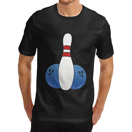 Mens Rude Bowling T-Shirt