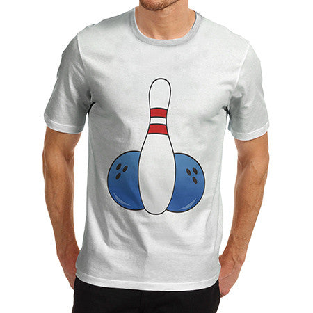 Mens Rude Bowling T-Shirt