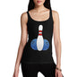 Womens Rude Bowling Tank Top