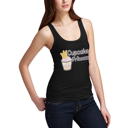 Womens Cupcake Princess Tank Top