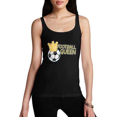 Womens Football Queen Tank Top