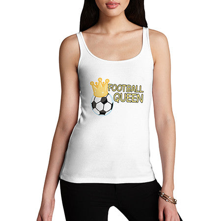 Womens Football Queen Tank Top