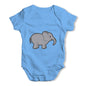 Baby Elephant Baby Grow Bodysuit