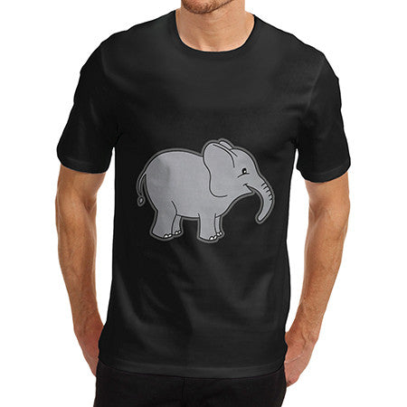 Mens Baby Elephant T-Shirt