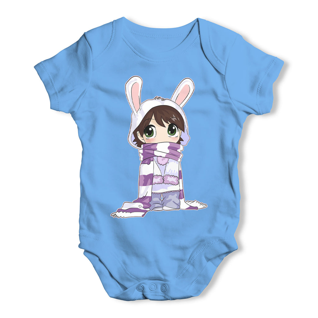Adorable Rabbit Girl Baby Grow Bodysuit