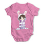 Adorable Rabbit Girl Baby Grow Bodysuit