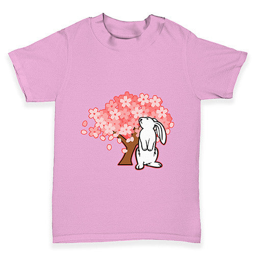 Bunny Rabbit Blossom Baby Toddler T-Shirt