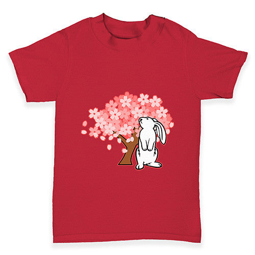 Bunny Rabbit Blossom Baby Toddler T-Shirt