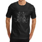 Mens Twin Squid Print T-Shirt