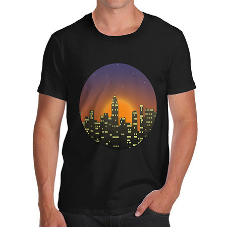 Mens New York City Lights T-Shirt