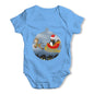 Christmas Santa Guin Baby Grow Bodysuit