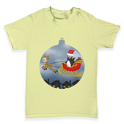 Christmas Santa Guin Baby Toddler T-Shirt