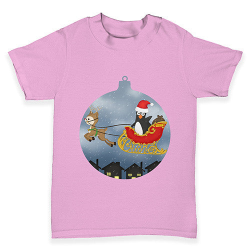 Christmas Santa Guin Baby Toddler T-Shirt