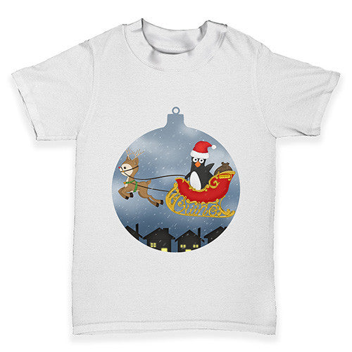 Christmas Santa Guin Baby Toddler T-Shirt